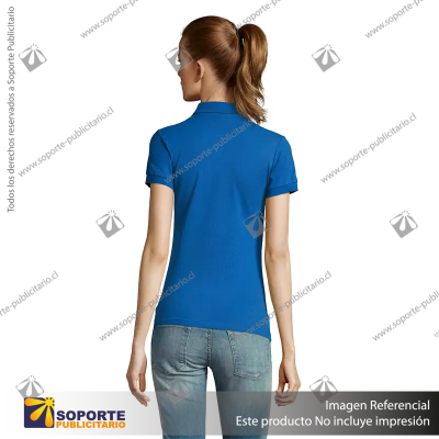 POLERA CON CUELLO PASSION/MEDIUM/AZUL COSMO