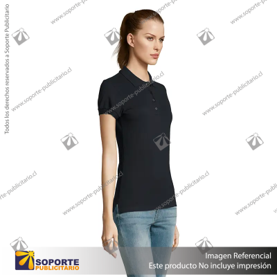 POLERA CON CUELLO PASSION/MEDIUM/AZUL COSMO
