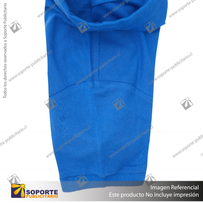 POLERA CON CUELLO PASSION/SMALL/AZULINO