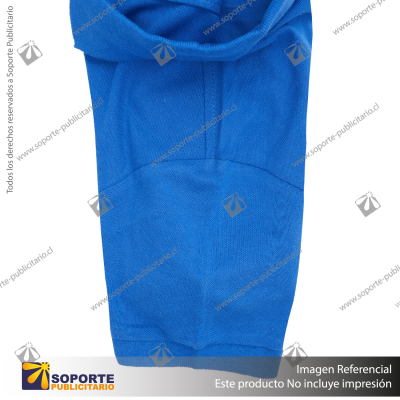 POLERA CON CUELLO PASSION/SMALL/AZULINO