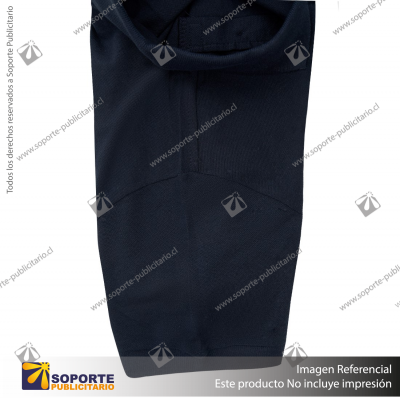 POLERA CON CUELLO PASSION/SMALL/AZUL