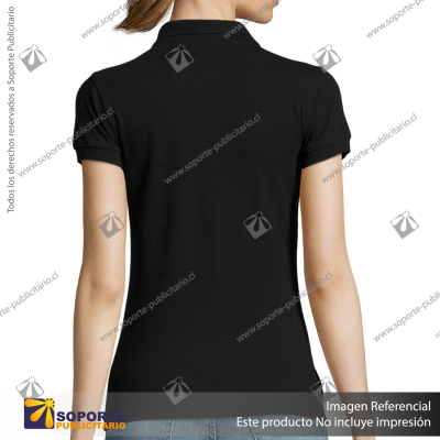 POLERA CON CUELLO PASSION/SMALL/NEGRO