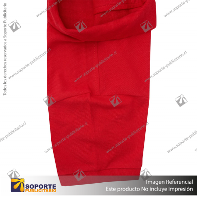 POLERA CON CUELLO PASSION/SMALL/ROJO