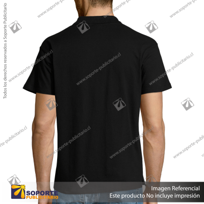 POLERA CON CUELLO SUMMER II/3X LARGE/NEGRO