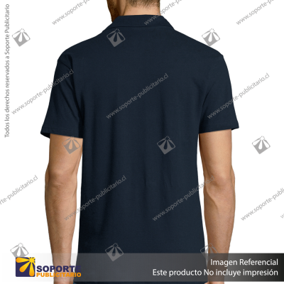 POLERA CON CUELLO SUMMER II/X LARGE/AZUL