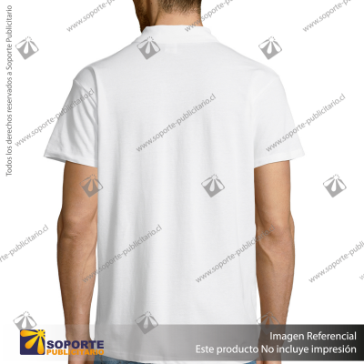 POLERA CON CUELLO SUMMER II/XX LARGE/BLANCO