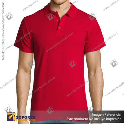 POLERA CON CUELLO SUMMER II/XX LARGE/ROJO