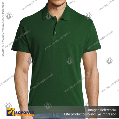 POLERA CON CUELLO SUMMER II/XX LARGE/VERDE