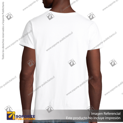 POLERA PIONEER HOMBRE/SMALL/BLANCO