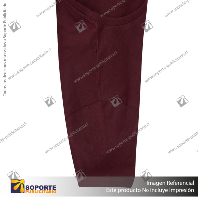POLERA PIONEER HOMBRE/SMALL/BURDEOS