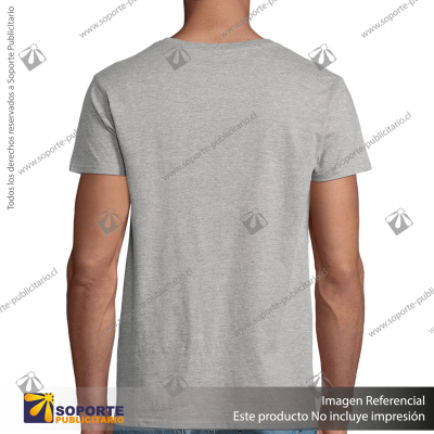 POLERA PIONEER HOMBRE/SMALL/GRIS CLARO