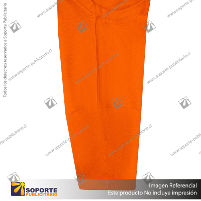 POLERA PIONEER HOMBRE/SMALL/NARANJO