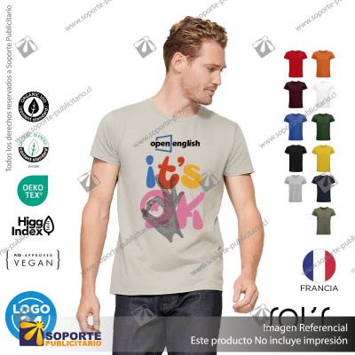 POLERA PIONEER HOMBRE/SMALL/VERDE CLARO