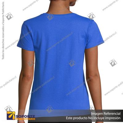 POLERA PIONEER MUJER/3X LARGE/AZULINO