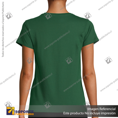 POLERA PIONEER MUJER/3X LARGE/VERDE