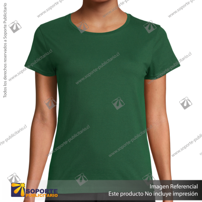 POLERA PIONEER MUJER/3X LARGE/VERDE