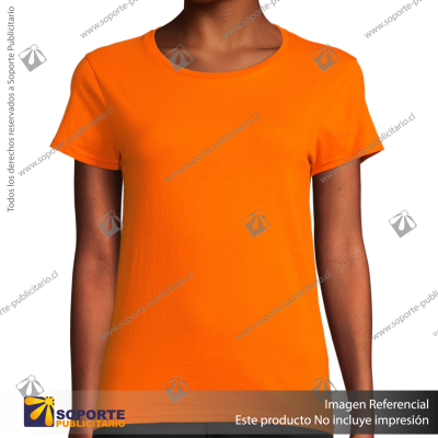 POLERA PIONEER MUJER/X LARGE/NARANJO