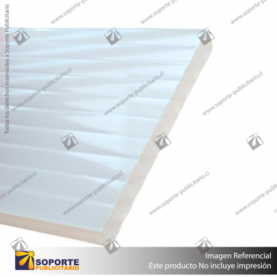 POLICARBONATO ALVEOLAR REFLECTIVO PERLA 8 X 2100 X 5800 #OFERTAWEB