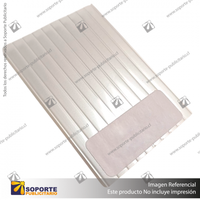 POLICARBONATO ALVEOLAR REFLECTIVO PERLA 8 X 2100 X 5800 #OFERTAWEB