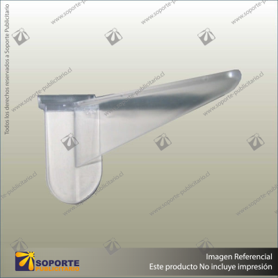 POLYCARBONATE 10 DEGREE UP SLOPING BRACKET