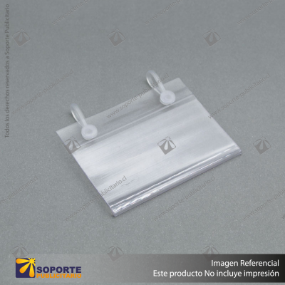PORTA PRECIO CANASTO 40X75MM