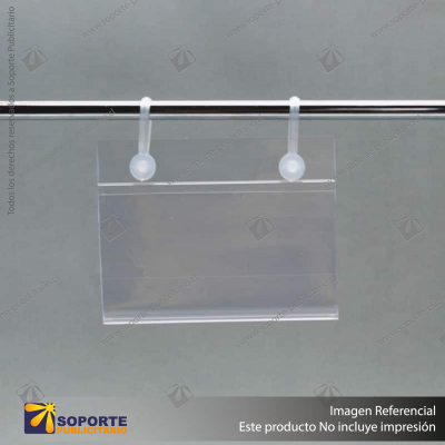 PORTA PRECIO CANASTO 40X75MM