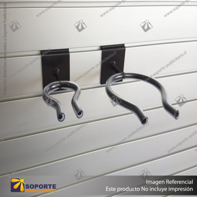 POWER TOOL DISPLAY BRACKET - POWDERCOATED - 60MM