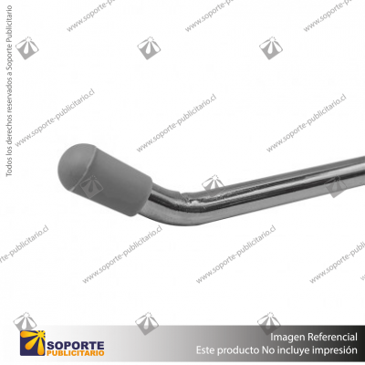 PUNTERA DE GOMA PARA GANCHERA 8 MM GRIS