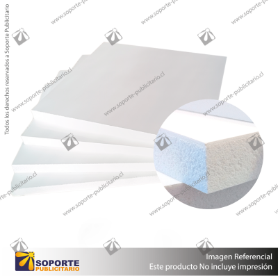 PVC ESPUMADO BLANCO 20 X 1220 X 2440
