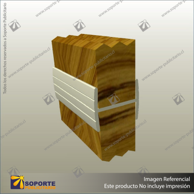 PVC H JOINER - 18MM PANELS