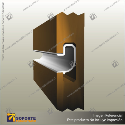 PVC J INSERTS FOR SLATWALL PANELS - GREY - 2445MM