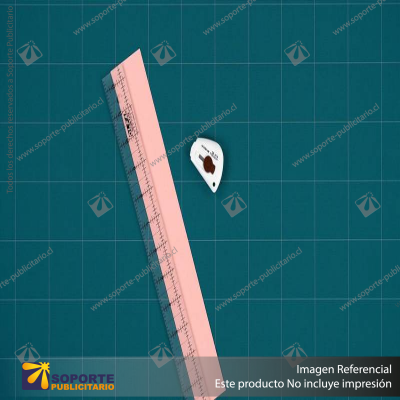 QR-1X12 1" X 12" FROSTED ACRYLIC RULER VARIATION: DEFAULT TITLE