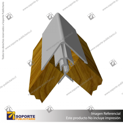 RA18AN: NON-MITERED CORNER JOIN PROFILE