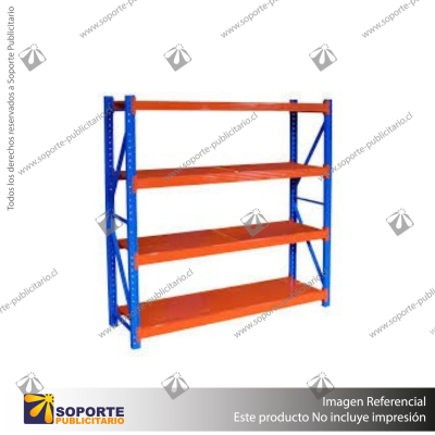 RACK SEMI INDUSTRIAL CARGAS LIVIANAS 200KG