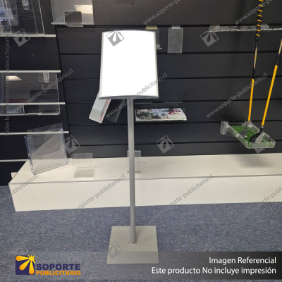 RADIUS SIGN FRAMES - FLOOR STAND