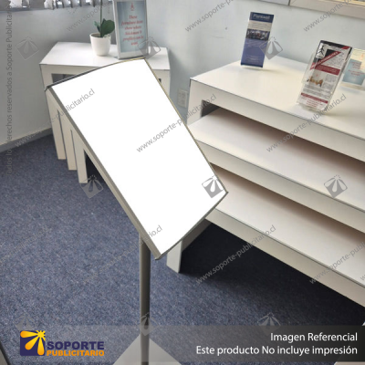 RADIUS SIGN FRAMES - FLOOR STAND
