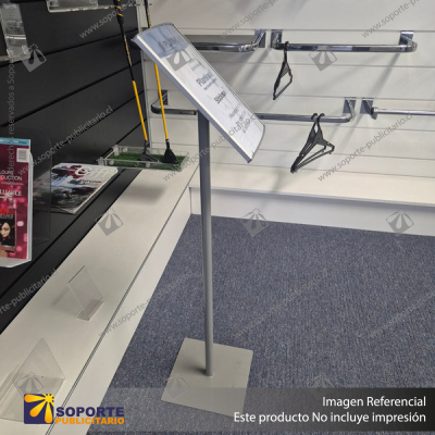 RADIUS SIGN FRAMES - FLOOR STAND