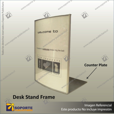 RADIUS SIGN FRAMES - TABLETOP