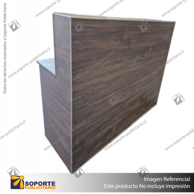 RECEPTION DESK - PRIME LAMINATE WHITE - 1000W X 1200H X 600D