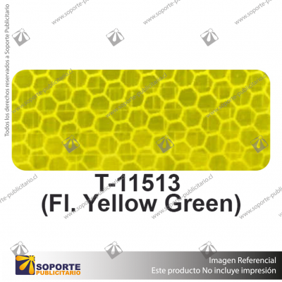 REFLECTIVO YELLOW FLUOR PRISMáTICO 10 AñOS AVERY