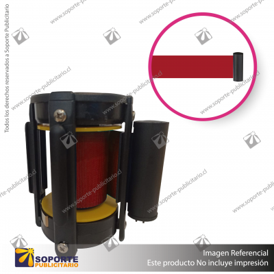 REPUESTO CINTA RETRáCTIL ROJA PARA SEPARADOR DE FILAS