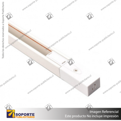 RIEL ENERGIZADO MONOFASICO - 2 MTS