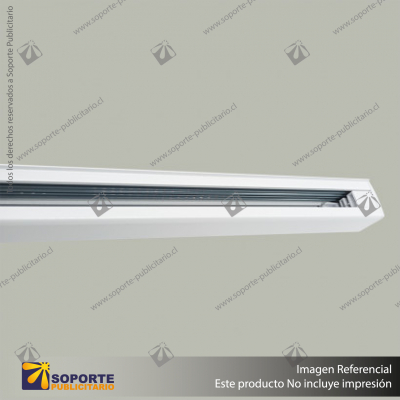 RIEL ENERGIZADO TRIFASICO 100 CM COLOR BLANCO