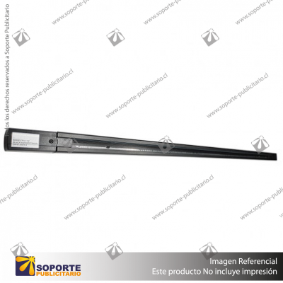 RIEL ENERGIZADO TRIFASICO 200 CM COLOR NEGRO