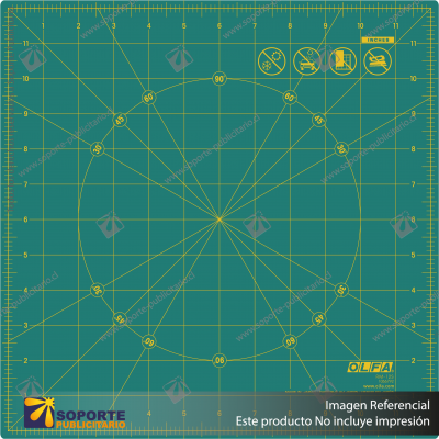 RM-12S-01 12" ROTATING, SELF-HEALING CUTTING MAT VARIATION: RM-12S-01