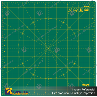 RM-17S-01 17" ROTATING, SELF-HEALING CUTTING MAT VARIATION: RM-17S-01