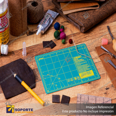 RM-6X8 6" X 8" GREEN DOUBLE-SIDED, SELF-HEALING ROTARY MAT VARIATION: RM-6X8