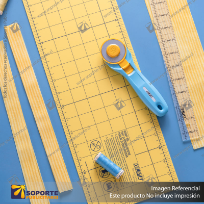 RM-HG-01/YEL 6"X18" DOUBLE-SIDED SELF-HEALING ROTARY MAT, YELLOW VARIATION: DEFAULT TITLE
