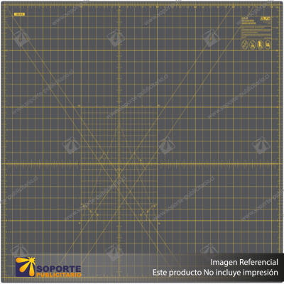 RM-MG-01/GRY 24"X36" DOUBLE-SIDED SELF-HEALING ROTARY MAT, GRAY VARIATION: DEFAULT TITLE