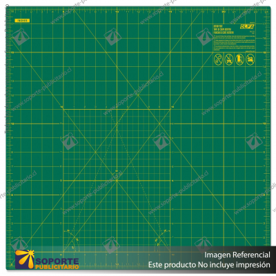RM-SG-01 18" X 24" GREEN DOUBLE-SIDED, SELF-HEALING ROTARY MAT VARIATION: RM-SG-01